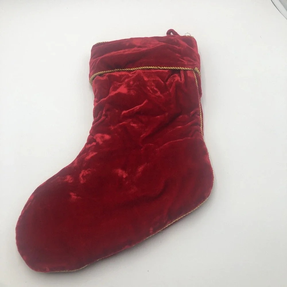 Christmas Stocking‎ Aldik Made In India Top 100% Viscose Lining Filling 100% Cot